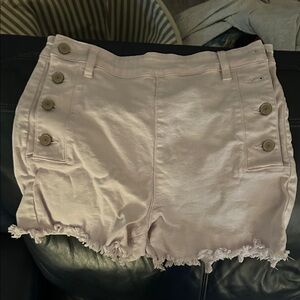 Fashion Nova Lavender High Waist Shorts